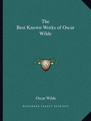 Cover image for The Best Known Works of Oscar Wilde