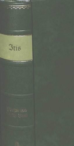 Cover image for Iris: Vierteljahresschrift Fuer Frauenzimmer. Nachdruck Der Ausgabe Duesseldorf 1774