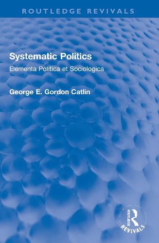 Cover image for Systematic Politics