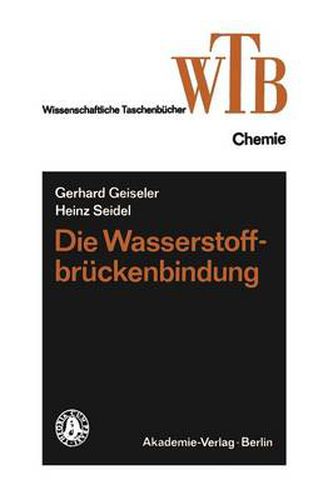 Cover image for Die Wasserstoffbruckenbindung