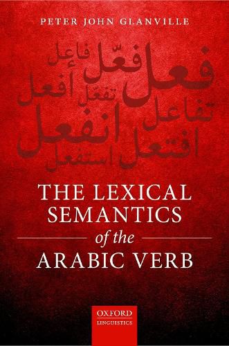 Cover image for The Lexical Semantics of the Arabic Verb