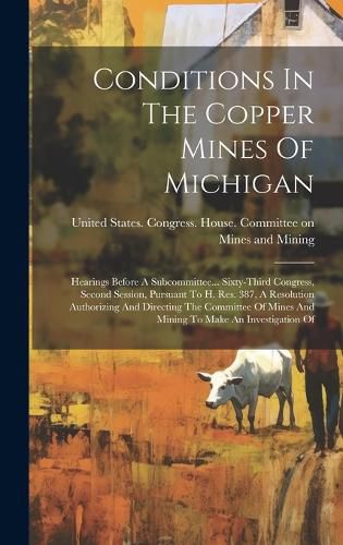 Cover image for Conditions In The Copper Mines Of Michigan