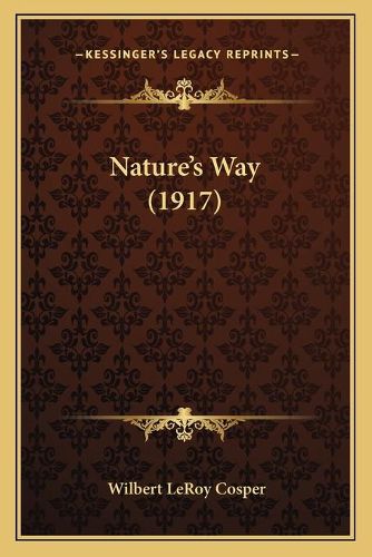 Cover image for Nature's Way (1917)