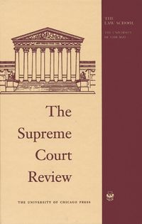 Cover image for The Supreme Court Review, 2017