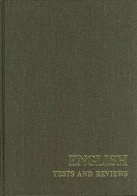 Cover image for English Tests and Reviews