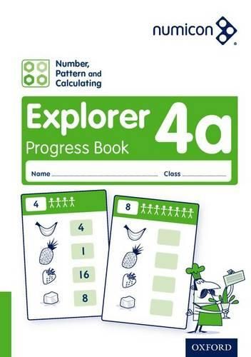 Cover image for Numicon: Number, Pattern and Calculating 4 Explorer Progress Book A (Pack of 30)