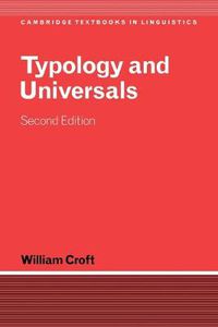 Cover image for Typology and Universals