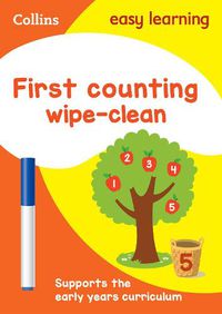 Cover image for First Counting Age 3-5 Wipe Clean Activity Book: Ideal for Home Learning