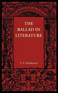 Cover image for The Ballad in Literature