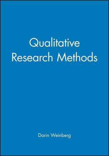 Cover image for Qualitative Research Methods