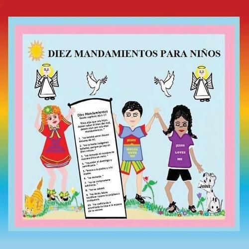 Cover image for Diez Mandamientos Para Ni os