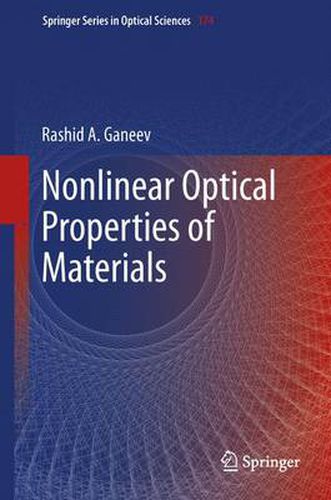 Cover image for Nonlinear Optical Properties of Materials