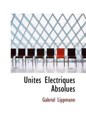 Cover image for Unites Electriques Absolues