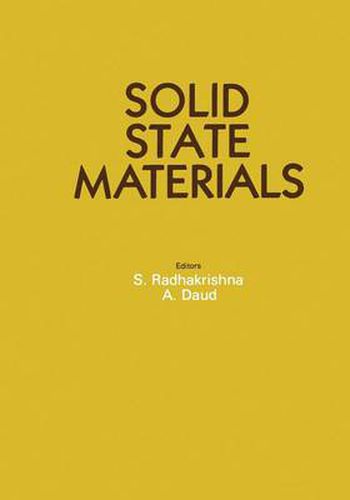 Cover image for Solid State Materials