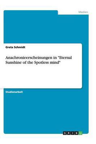 Cover image for Anachronieerscheinungen in Eternal Sunshine of the Spotless mind