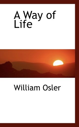 Cover image for A Way of Life