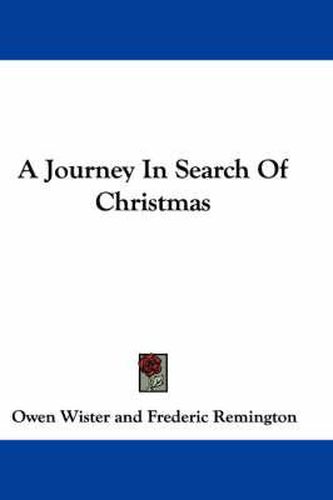 Cover image for A Journey in Search of Christmas