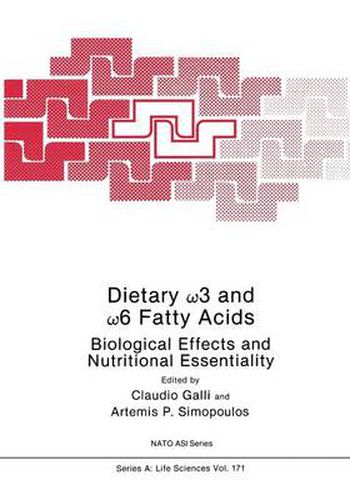 Cover image for Dietary  3 and  6 Fatty Acids: Biological Effects and Nutritional Essentiality