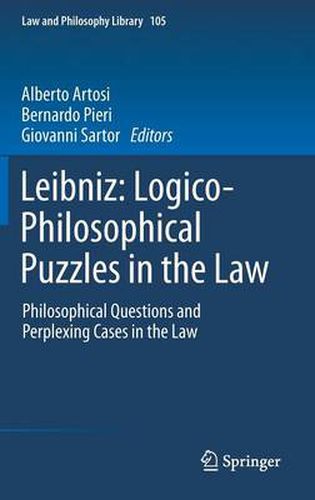 Cover image for Leibniz: Logico-Philosophical Puzzles in the Law: Philosophical Questions and Perplexing Cases in the Law