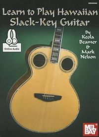 Cover image for Learn To Play Hawaiian Slack Key Guitar