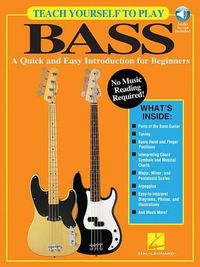 Cover image for Teach Yourself to Play Bass: A Quick and Easy Introduction for Beginners