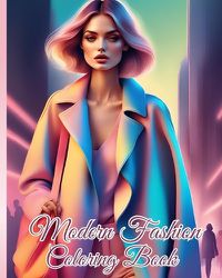 Cover image for Modern Fashion Coloring Book