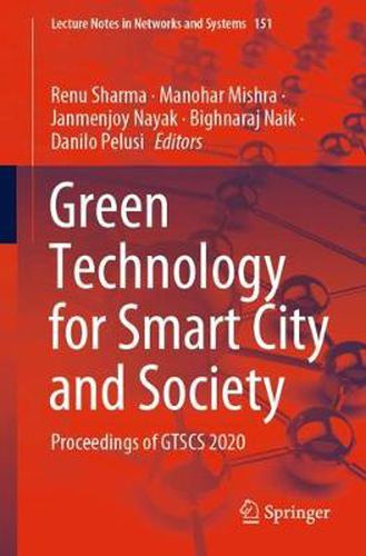 Cover image for Green Technology for Smart City and Society: Proceedings of GTSCS 2020