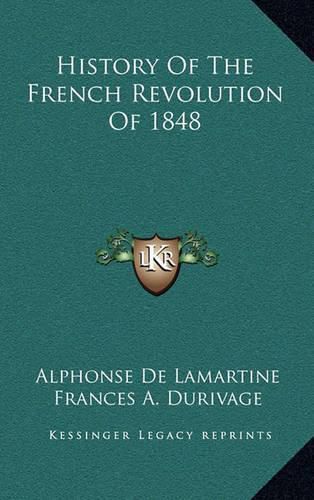 History of the French Revolution of 1848