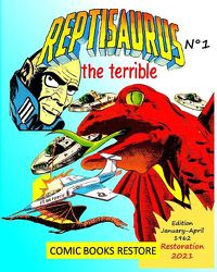 Cover image for Reptisaurus, the terrible n Degrees 1