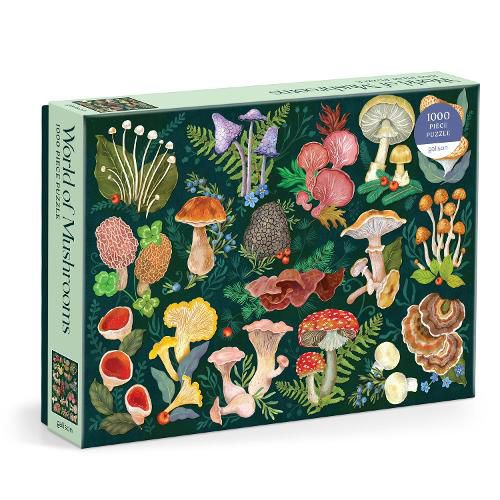Cover image for World of Mushrooms 1000 Piece Puzzle