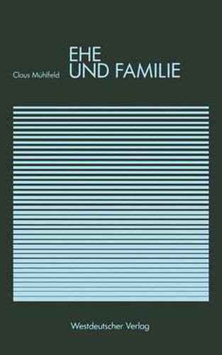 Cover image for Ehe Und Familie