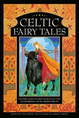 Cover image for Celtic Fairy Tales: 20 classic stories including The Black Cat, Lutey and the Mermaid, and The Fiddler in the Cave