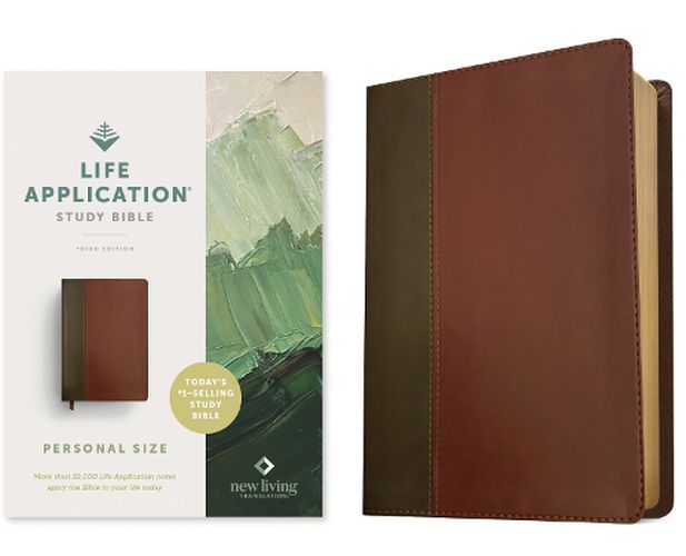 Cover image for NLT Life Application Study Bible, Third Edition, Mahaogany