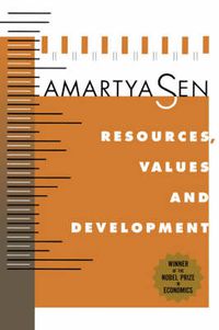 Cover image for Resources, Values, and Development: Expanded Edition