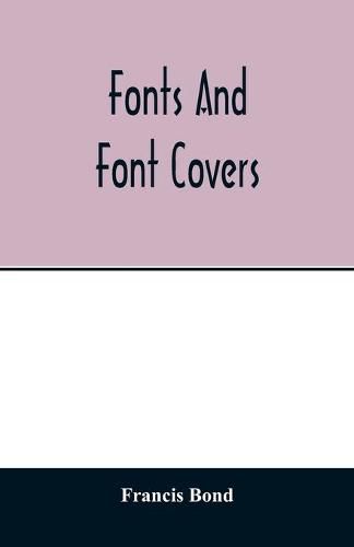 Cover image for Fonts and font covers