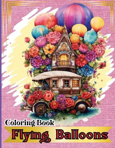 Cover image for Flying Balloons Coloring Book