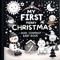 Cover image for High Contrast Baby Book - Merry Christmas
