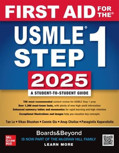 Cover image for First Aid for the USMLE Step 1 2025