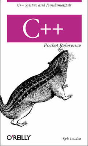 Cover image for C++ Pocket Reference