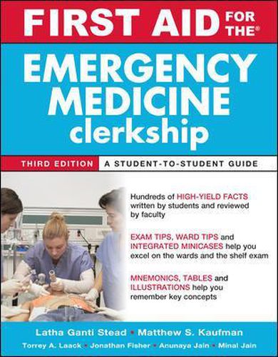 Cover image for First Aid for the Emergency Medicine Clerkship, Third Edition