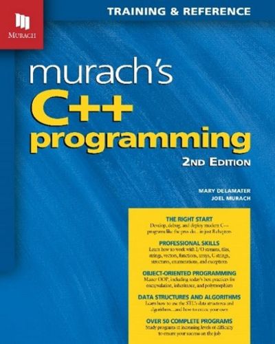 Cover image for Murach's C++ Programming (2nd Edition)