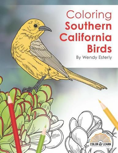 Cover image for Coloring Southern California Birds