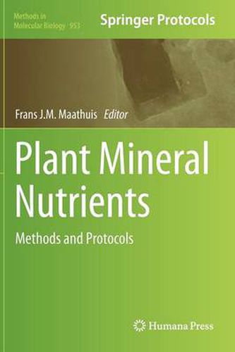 Cover image for Plant Mineral Nutrients: Methods and Protocols