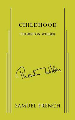 Cover image for Childhood