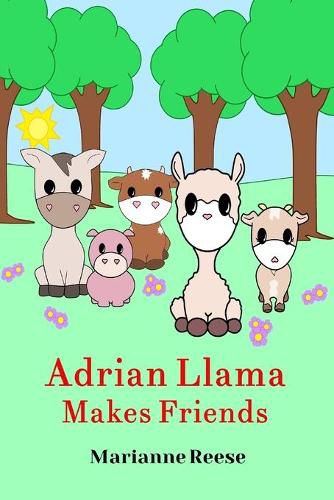 Cover image for Adrian Llama Makes Friends