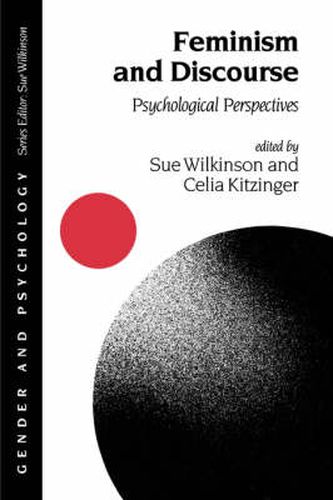 Cover image for Feminism and Discourse: Psychological Perspectives