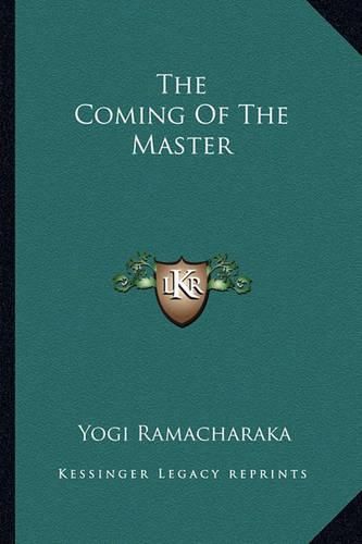 Cover image for The Coming of the Master