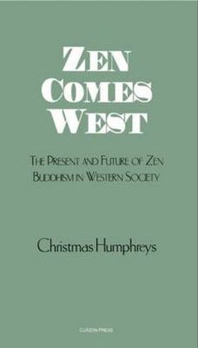 Cover image for Zen Comes West