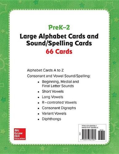 Cover image for World of Wonders Grades K - 2 Large Alphabet Cards