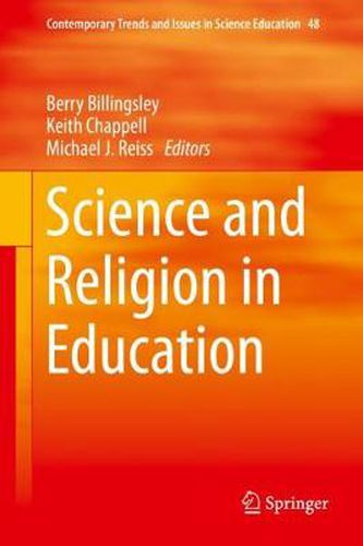 Cover image for Science and Religion in Education